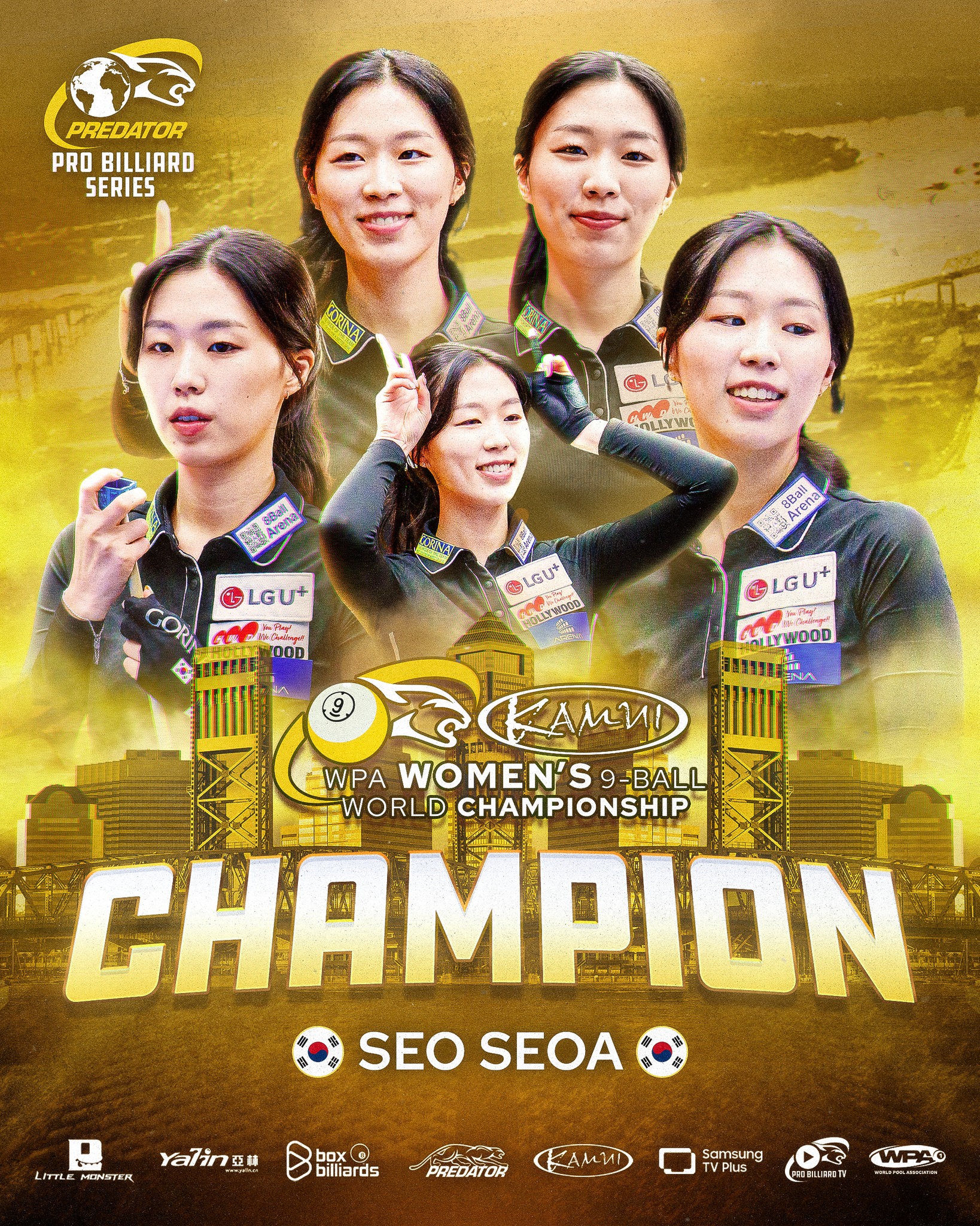 Kamui WPA Women's 9-Ball World Championship Champion