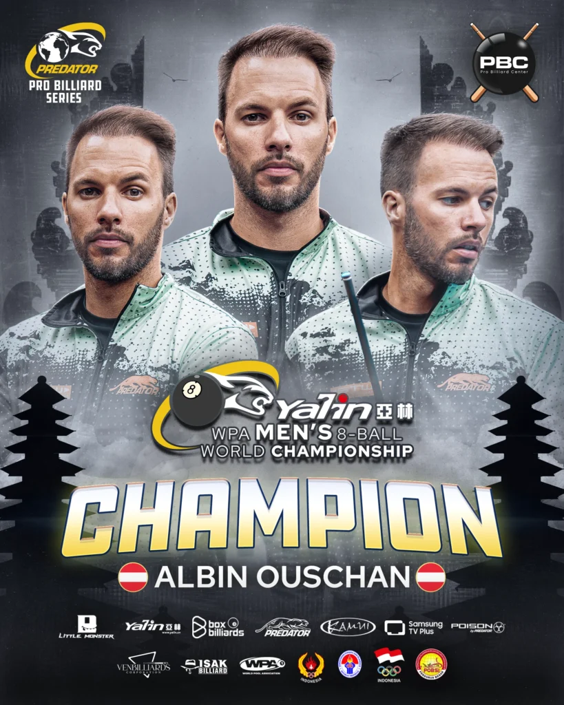Yalin WPA Men's 8-Ball World Championship Bali
